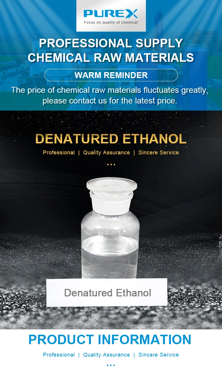 Good Price Denatured Alcohol Alcohol Denat Case32061 95% 75% Butyl Alcohol